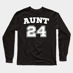 Aunt 2024 Pregnancy Announcement Long Sleeve T-Shirt